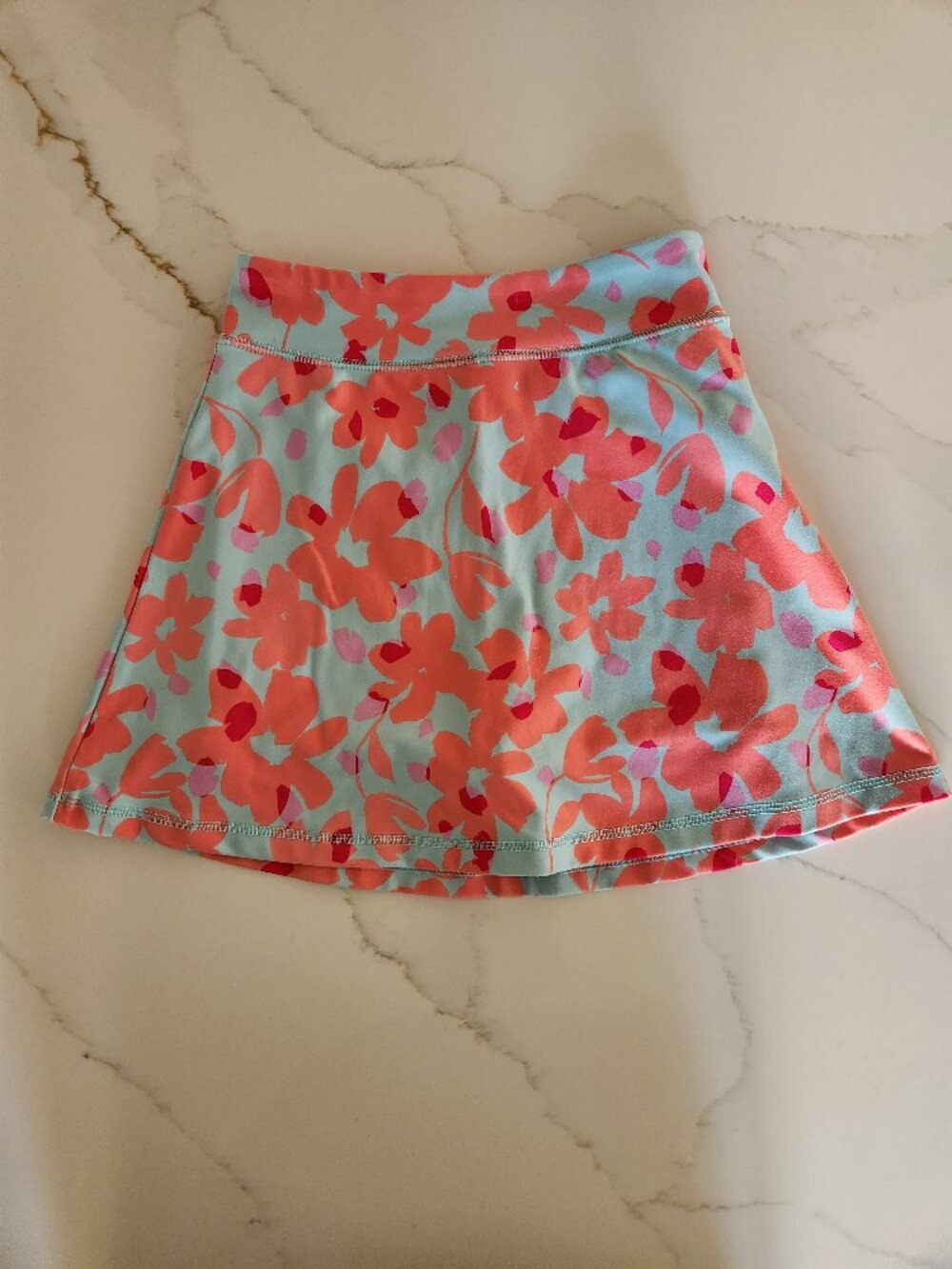 Crewcuts Girls Foral Active Skort Size 10